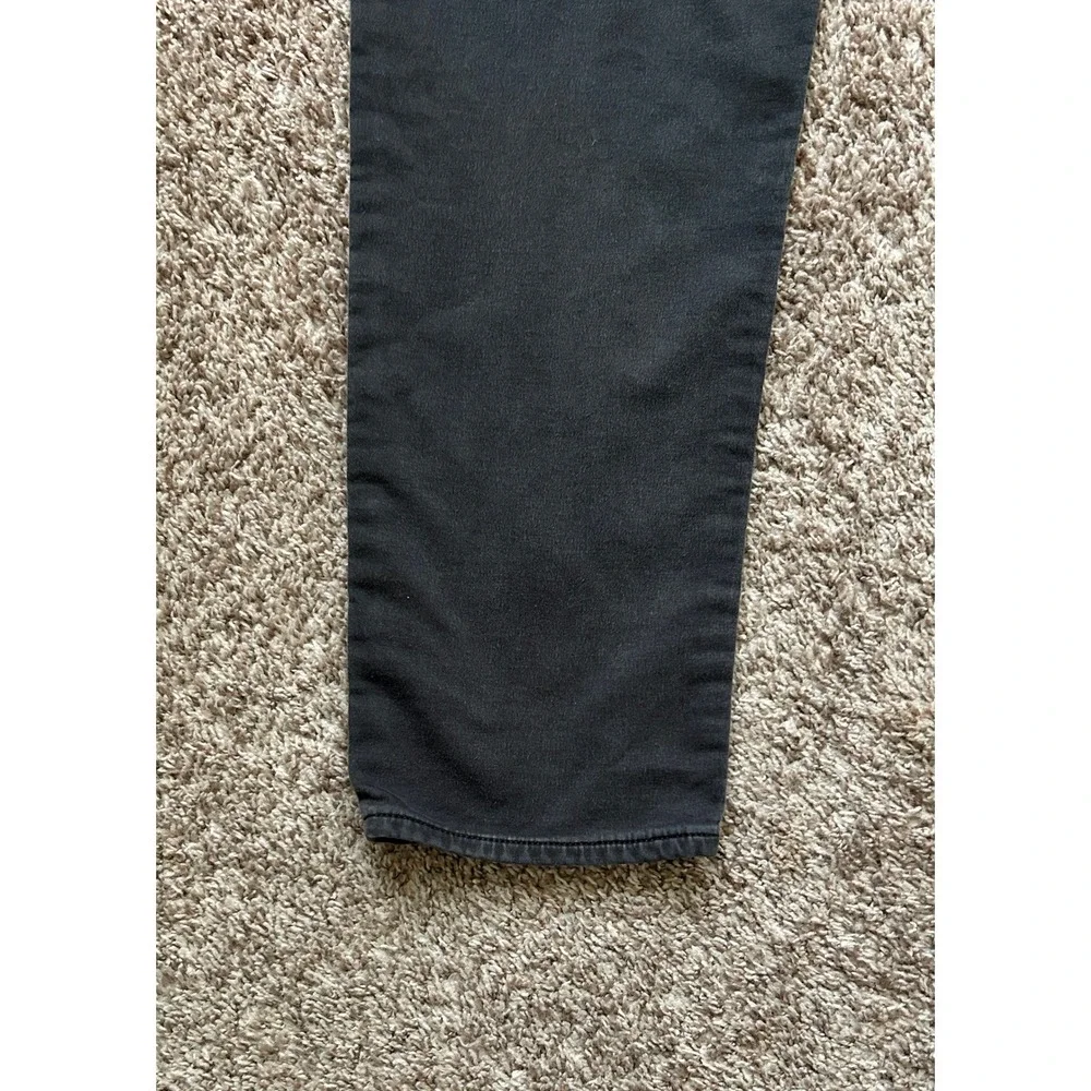 Banana Republic Traveler Slim Fit Pants Mens 35x30 Dark Gray Faded Black Stretch